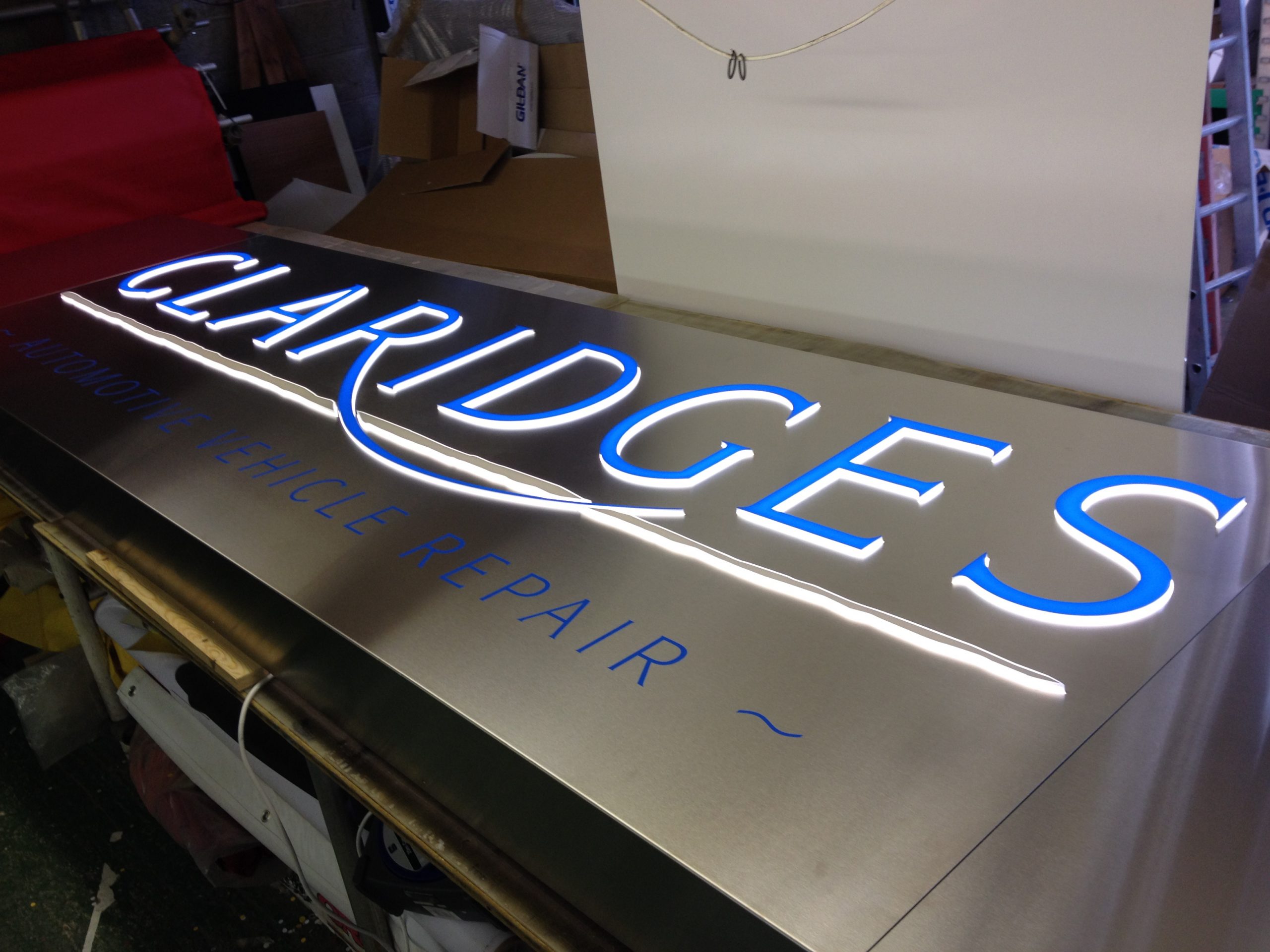 Sign production